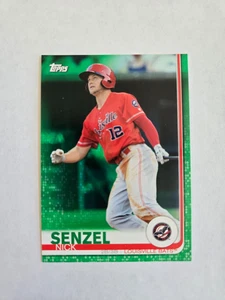 NICK SENZEL 2019 TOPPS PRO DEDUT #60 GREEN PARALLEL 50/99 LOUISVILLE BATS - Bild 1 von 2