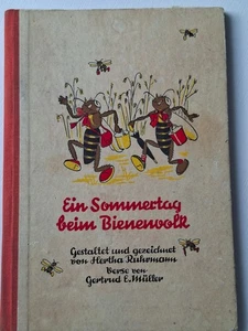Ein Sommertag beim Bienenvolk, Gebrüder Knabe Verlag, Weimar, DDR, 1957 - Bild 1 von 5
