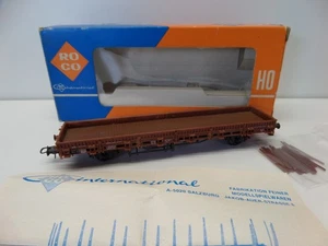 Roco 4378A HO Freight wagon stake wagon low-side wagon 33 7 328-8 DB - Imagen 1 de 5
