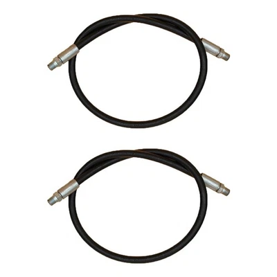 Set Of 2 High Pressure Hoses fits Western Unimount Snow Plows 55020 1304225 - Image 1 of 4
