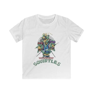 Pokemon Teenage Mutant Ninja Squirtles Shirt Funny Gift for kids & Pokemon fans - Picture 1 of 12