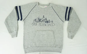 Vintage 1980's Jerzees San Francisco souvenir sweatshirt tagged small California - Picture 1 of 21