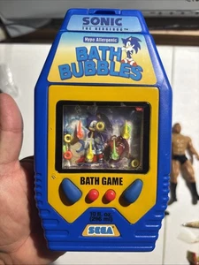 Vintage 2000 Sonic The Hedgehog Bath Bubbles Badespiel selten blau Sega Behälter - Bild 1 von 11