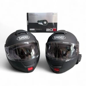 [HIS & HERS] 👫🏼🏍️ Shoei NEOTEC Motorcycle Helmets S XL with Sena 20S-01 Comms - Foto 1 di 24
