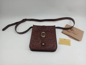 Patricia Nash Handbag Vintage Vegtable Tanned Leather Floral Tooling (New)*** - Picture 1 of 23