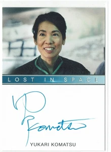 Lost in Space Season 1 Auto Autograph Card Yukaru Komatsu as Naoko Watanabe - Picture 1 of 6