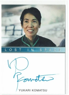 Lost in Space Season 1 Auto Autograph Card Yukaru Komatsu as Naoko Watanabe - Image 1 of 4