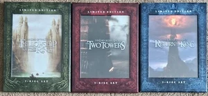 The Lord of The Rings Limited Edition Trilogy 6 DVD Set Rare Collectible Trilogy - Imagen 1 de 2