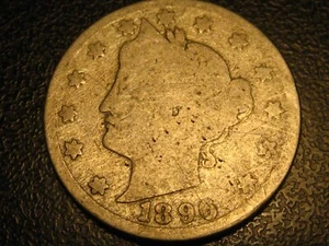 1896 Liberty Head Nickel BOLD FULL DATE - Picture 1 of 4