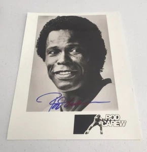Autógrafo ROD CAREW 8 x 10 foto autógrafo GEMELOS AUTOMÁTICO - Imagen 1 de 2