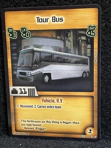 Cyberpunk 2020 CCG rare - # 118 Tour Bus - Picture 1 of 1