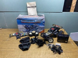 1988 Radio Shack Golden Arrow Buggy RC Racing Car with Manual and Extras. - Picture 1 of 16