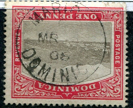 DOMINICA: (13314) MARIGOT POSTMARK/CANCEL 1906 - Image 1 of 1