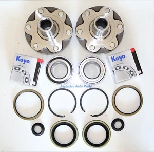 KOYO Front Wheel Bearing & Hub & seal Set For TOYOTA 4RUNNER/SEQUOIA/Tundra 4x4 - Picture 1 of 10