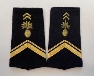 Paire de Fourreaux d’Epaules. Ecole. Sergent (L234) - Imagen 1 de 2