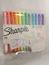 Sharpie S-Note Chisel Tip Creative Markers, 24ct