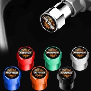 2pc Harley Davidson Tire Valve Air Stem Caps | Free Shipping - Picture 1 of 12