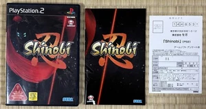 SEGA Shinobi - PS2 Playstation 2 - Japan Import Vgood! - Picture 1 of 4
