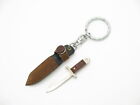 Vintage El Patio Ranch Seki Japan Proto Miniature Mini 2.3&quot; Keychain Fixed Knife