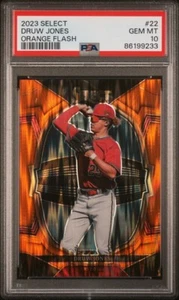 DRUW JONES 2023 Panini SELECT #22 [ORANGE FLASH] -- PSA 10 - P1 - ARIZONA DIAMONDBACKS - Bild 1 von 2