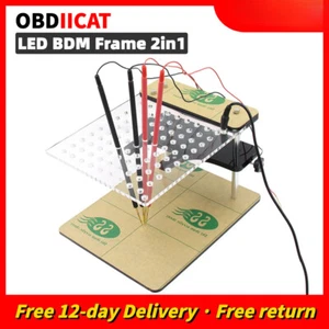 LED BDM FRAME BDM Probe Frame 2in1 Progammer Chip Tuning Tool LED ECU Programmer - Picture 1 of 24