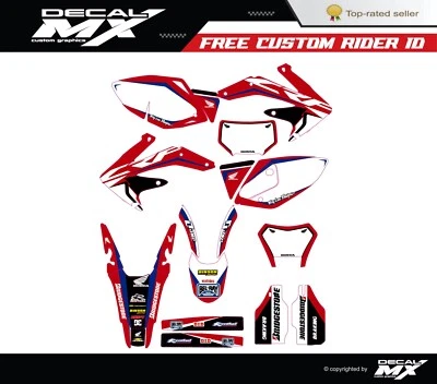 FITS HONDA CRF450X (2005 to 2017) crf 450x Graphic kit decals stickers racing cr - Image 1 of 2