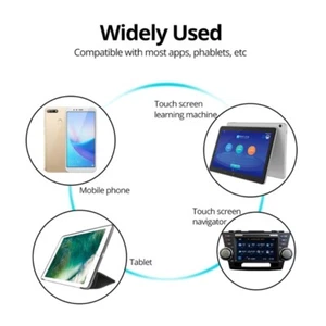 Universal Capacitive Pen Soft Fiber Nib Stylus Tablets Drawing Pen - Photo 1/10