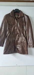 Vintage Heeli Ladies Leather Jacket Size M Excellent Condition - Picture 1 of 2