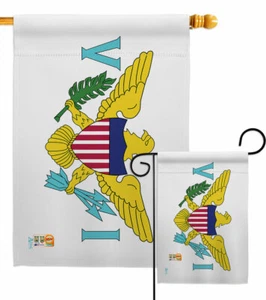 US Virgin Islands Garden Flag Nationality Decorative Gift Yard House Banner - Picture 1 of 19