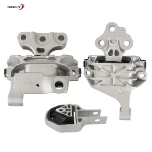 3Pcs Engine Motor & Transmission Mounts Kit Fit For Dodge Dart 2.0L 2.4L 13-16 - Foto 1 di 11