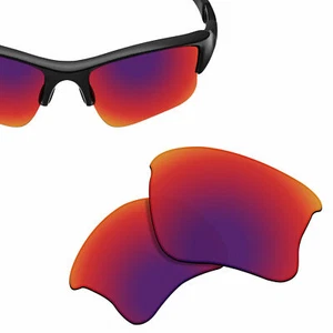 Polarized Replacement Lenses for-OAKLEY Flak Jacket XLJ Sunglasses Midnight Sun - Picture 1 of 5