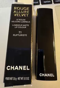 CHANEL- Rouge Allure Velvet - Luminous Matte Lipstick -#71 RUPTURISTE NIB - Picture 1 of 3