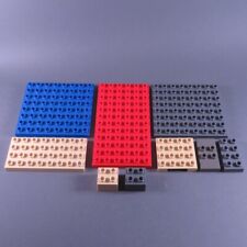 LEGO® DUPLO Konvolut Grundplatten Platte grau beige blau rot Ritter Burg Polizei