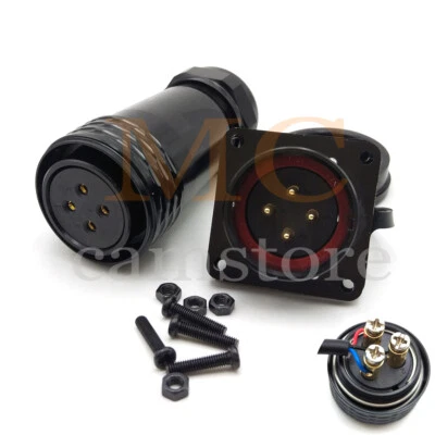 WEIPU SA28 25A 4Pin Aviation Connector,Industrial Electrical Equipment Connector - Image 1 of 4