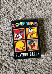 Y2k Looney Tunes Playing Cards Deck Bicycle Warner Bros 1999 No. 225 Made in USA - Picture 1 of 6