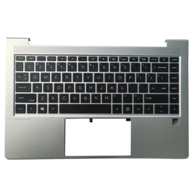 Laptop US keyboard FOR HP ProBook 440 G9 445 G9 Palmrest Upper COVER - Image 1 of 4