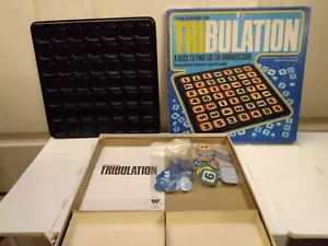 Complete Vintage 1981 The Game of Tribulation Math Board Game Whitman Publishing - Picture 1 of 4