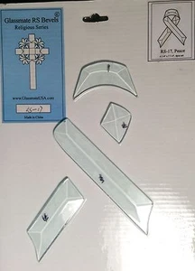 CINTA BISEVEL CLUSTER PEACE AWARENESS 4 PIEZAS RACIMO Suministros de vidrieras - Imagen 1 de 1