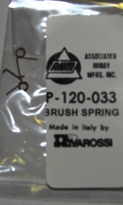 P-120-033 SET OF 2 AHM RIVAROSSI MOTOR BRUSH SPRINGS NEW IN BAG AKA #R0 1089 HO - Image 1 of 4