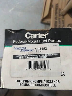 Bomba de combustible eléctrica Spectra Premium SP1153 para Buick Cadillac Chevrolet GMC 85-93 Foto 1 de 3