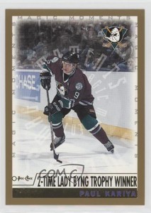 1999 O-Pee-Chee Magic Moments Paul Kariya (2-Time Lady Byng Trophy Winner) HOF