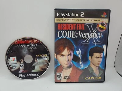 Resident Evil Code Veronica X Sony PlayStation 2 PS2 5th Anniversary Edition - Image 1 of 3