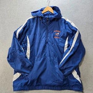 Lexington NC Yellowjackets Sport-Tek Blue Zip Up Hooded Jacket Size 2XL - Picture 1 of 11