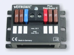 Votronic Plus Verteiler 6, Schaltungsverteiler - 3203 -12 & 24V Power Splitter - Bild 1 von 1