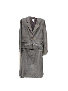 Halogen Skirt Suit Brown Size 14P - Picture 1 of 10