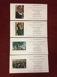 Set 4 Richard Nixon Library & Birthplace Collectible Phone Cards - 1994 - Sealed - Picture 1 of 7
