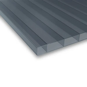 Doppelstegplatten Stegplatten 16 mm Polycarbonat esthetics graphit Premium - Bild 1 von 4