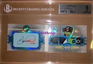 2012 PRESS PASS QUAD SWATCH AUTO: DANICA PATRICK #2/5 AUTOGRAPH PATCH BGS 9 MINT - Bild 1 von 12