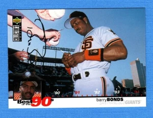 1995 Collector's Choice Silver Signature #60 Barry Bonds B90 Giants - Bild 1 von 1
