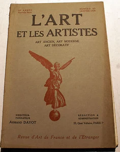 ART DECO/L'ART ET LES ARTISTES/1924/N°43/ART DECO EN 1925/ POMPON/ISLANDE - Imagen 1 de 1